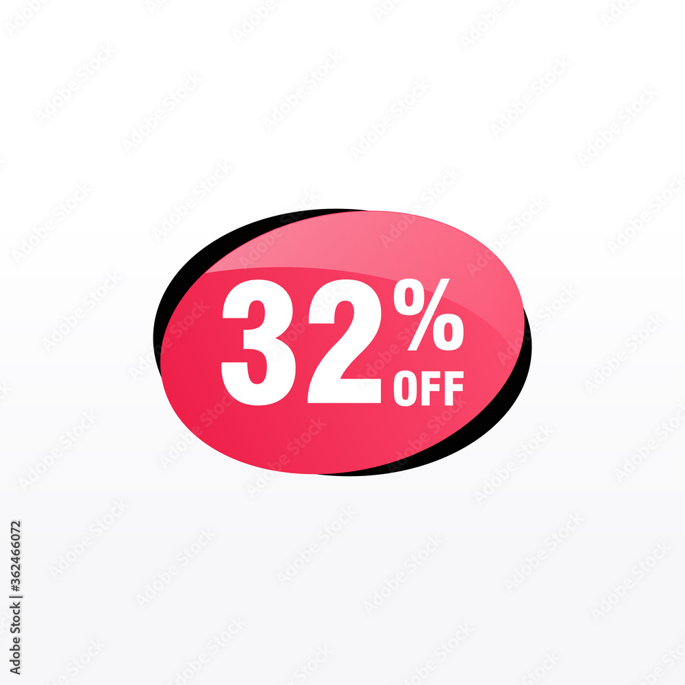 32 discount, Sales Vector badges for Labels, , Stickers, Banners, Tags, Web Stickers, New offer. Discount origami sign banner 32 discount, Sales Vector badges for Labels, , Stickers, Banners, Tags, Web Stickers, New offer. Discount origami sign banner