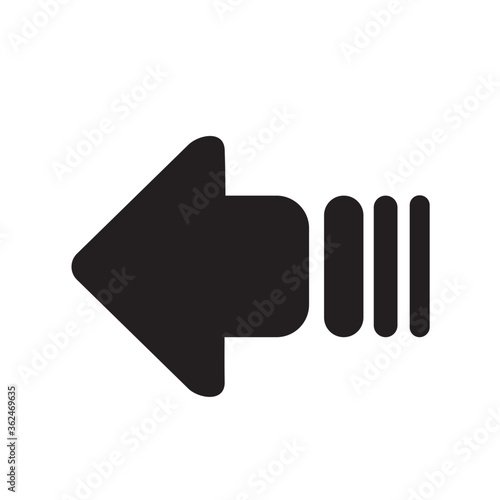 Arrow icons in Black