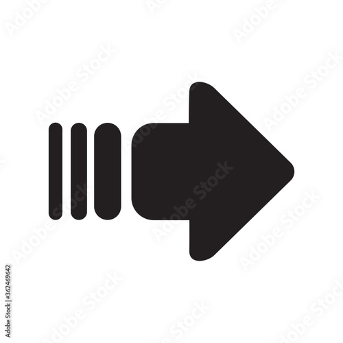 Arrow icons in Black