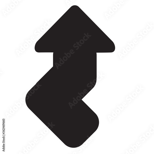 Arrow icons in Black