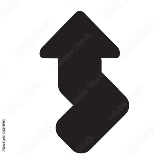 Arrow icons in Black