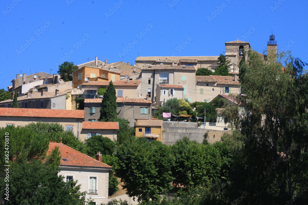 le village de Valensole en Provence