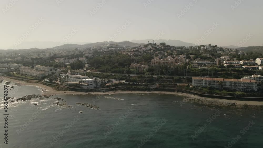 Aerial view of town at South of Spain Aerial view of town at South of Spain
