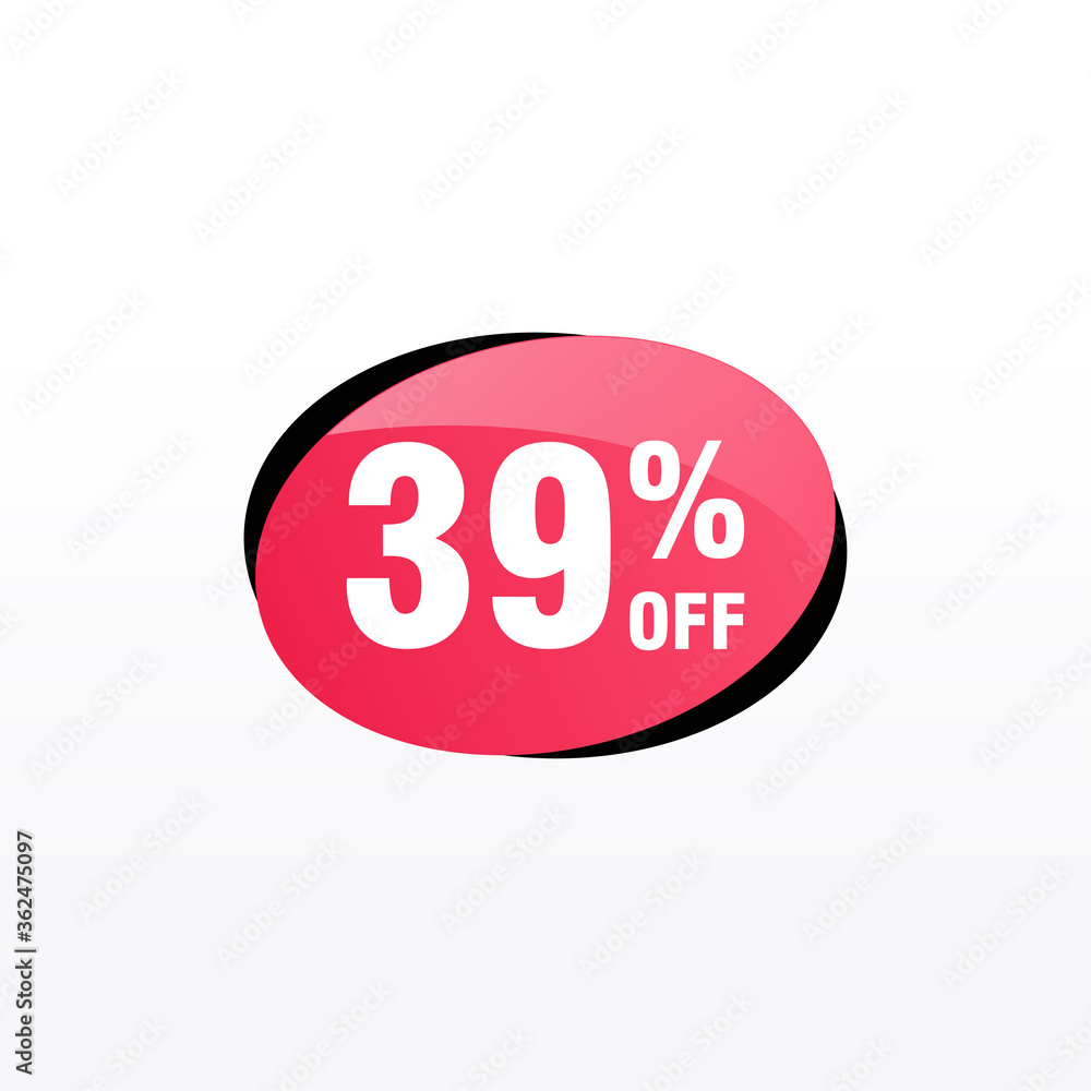 39 discount, Sales Vector badges for Labels, , Stickers, Banners, Tags, Web Stickers, New offer. Discount origami sign banner 39 discount, Sales Vector badges for Labels, , Stickers, Banners, Tags, Web Stickers, New offer. Discount origami sign banner