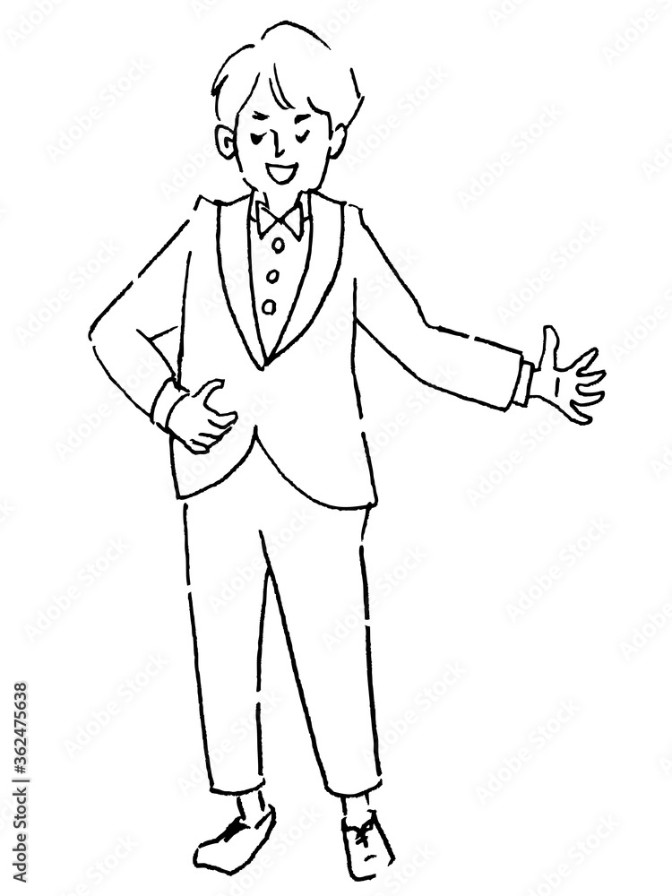 singing man singing man