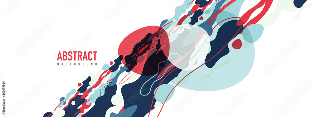 Trendy liquid style shapes abstract design, dynamic vector background for placards, brochures, posters, web landing pages, covers or banners Trendy liquid style shapes abstract design, dynamic vector background for placards, brochures, posters, web landing pages, covers or banners