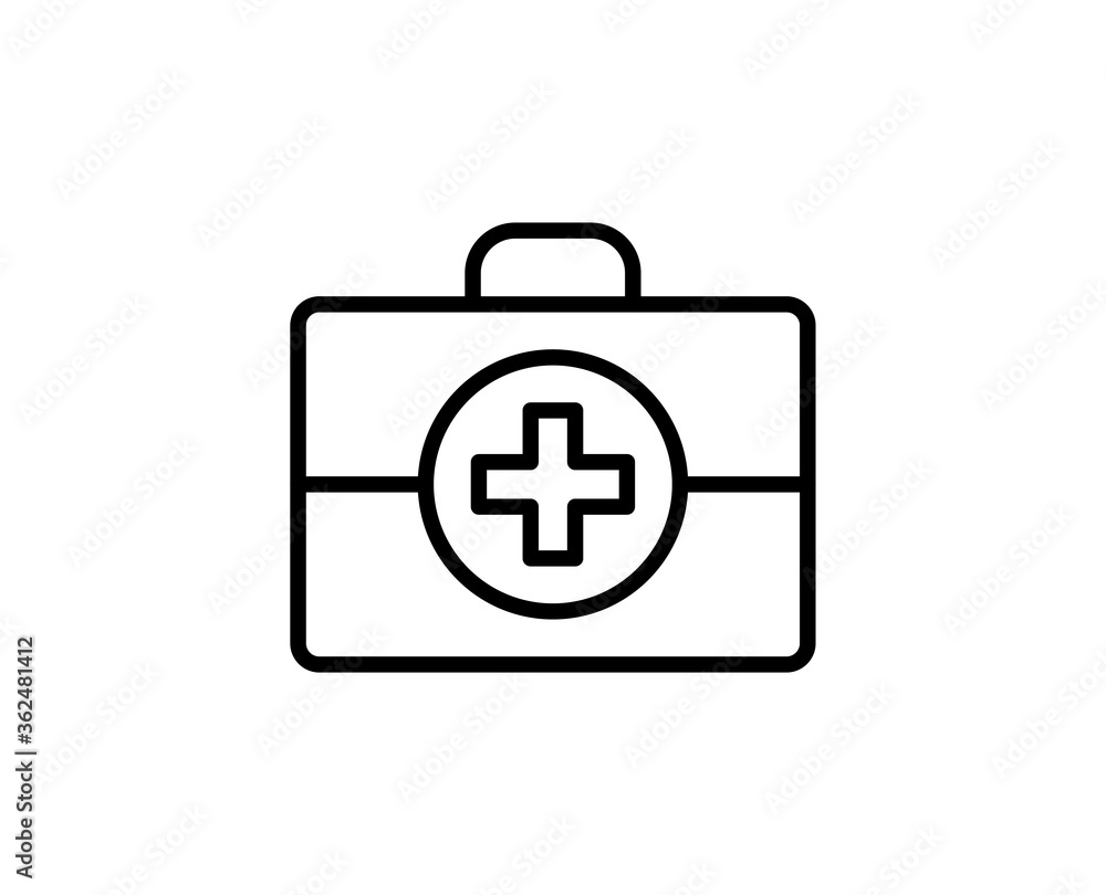 Obraz premium Medical line icon