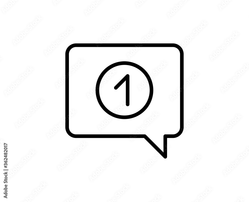 Comment line icon Comment line icon