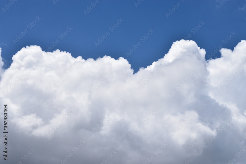 Blue sky with white cloud Blue sky with white cloud