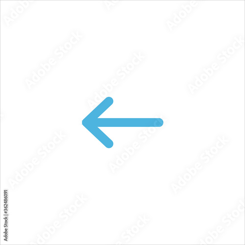 arrow direction icon flat vector logo design trendy