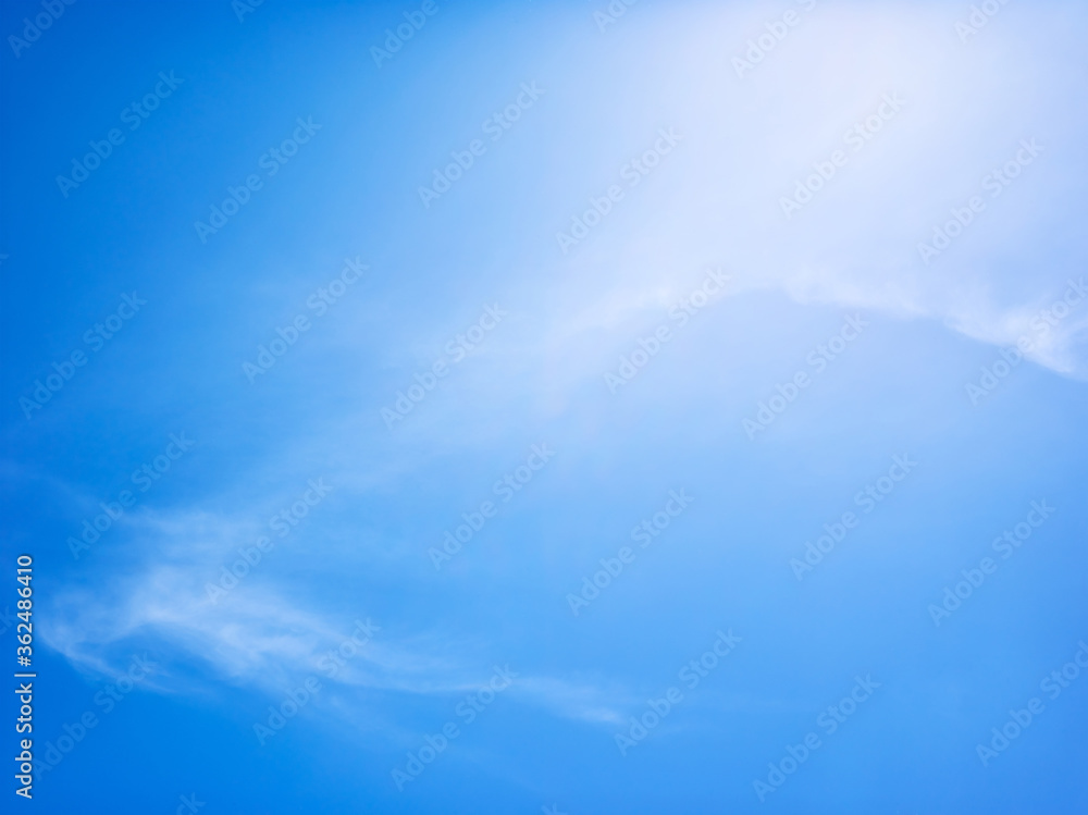 Amazing blue sky. Nature background Amazing blue sky. Nature background