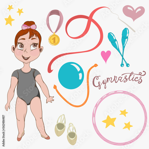 rhythmic gymnastics set