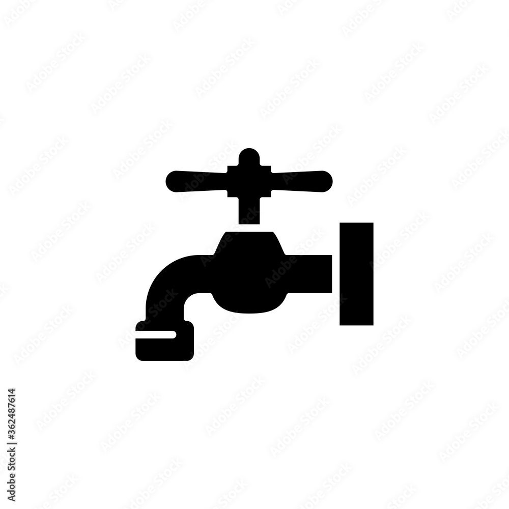 faucet icon vector symbol template faucet icon vector symbol template