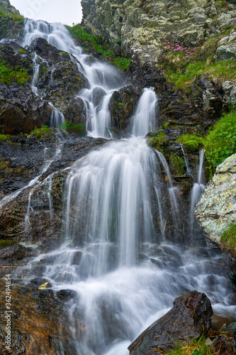 Beautiful mountain waterfall © Xalanx