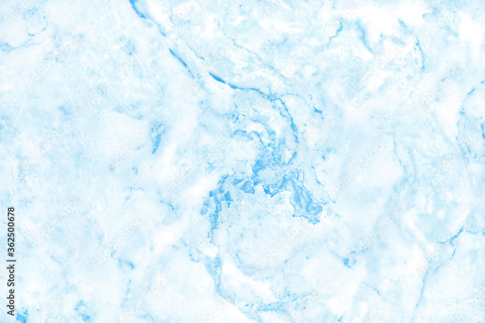 Blue pastel marble texture in natural pattern with high resolution for background and design art work. Tiles stone floor.