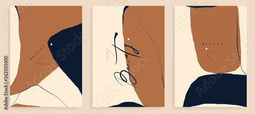 Minimalist trendy universal background templates. Good for cover, invitation, banner, placard, brochure, poster, card, flyer and other.