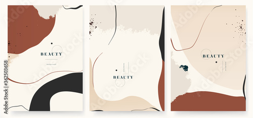 Abstract trendy universal artistic background template . Good for cover, invitation, banner, placard, brochure, poster, card, flyer and other.