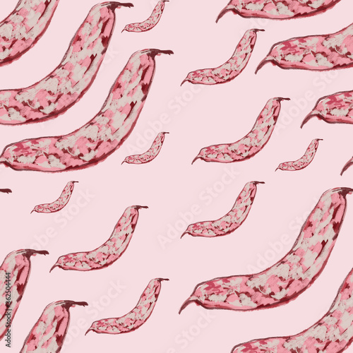 animated Cranberry bean pattern, ideal footage for themes such as cooking and vegeterian recipes