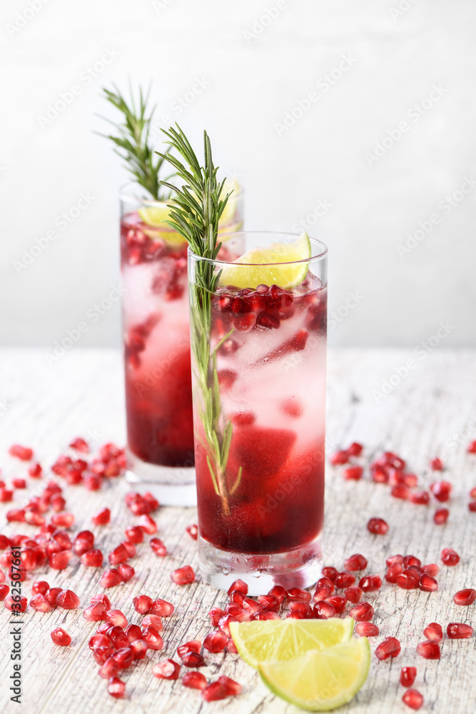 Pomegranate Gimlet Pomegranate Gimlet