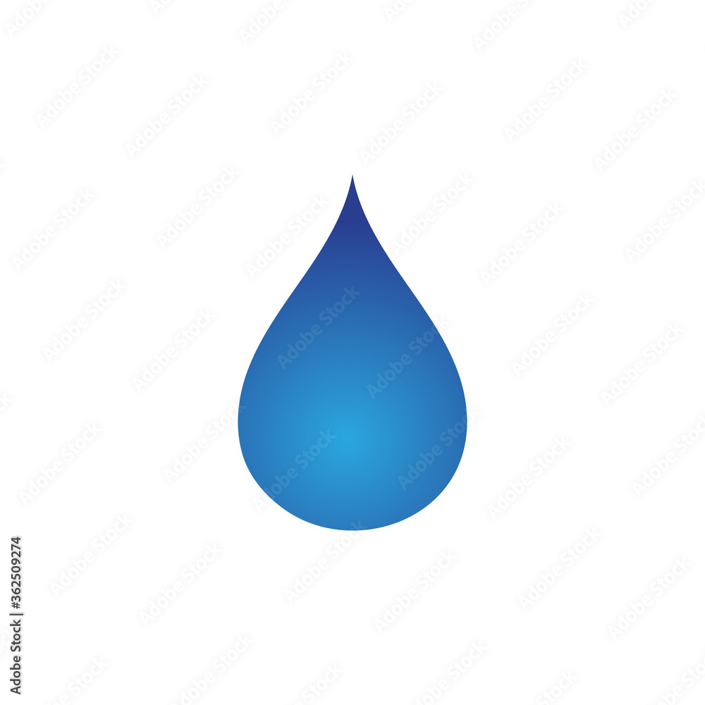 Water drop Logo Template vector illustration Water drop Logo Template vector illustration