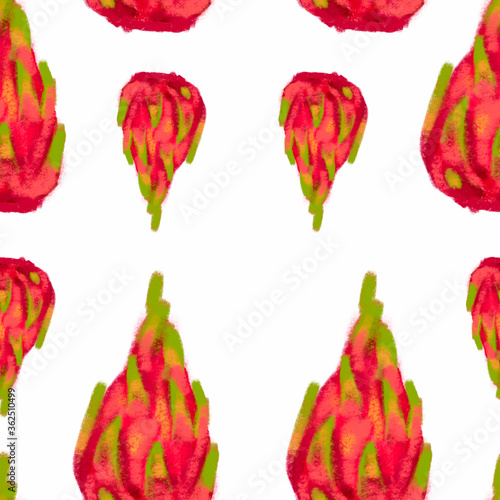 dragon fruit pattern, ideal footage for themes such as vegeterian, vegan and healthy recipes.