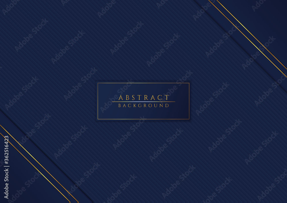 Obraz premium Abstract geometric triangle overlap layer shape design pattern background with space for content