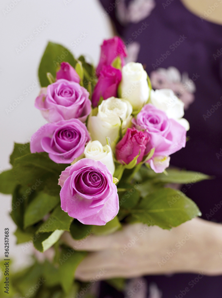 Roses in hand Roses in hand