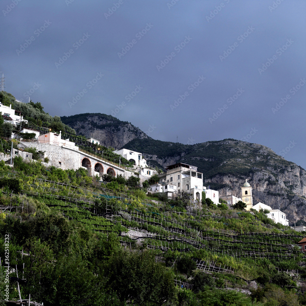 Hill town in Amalfi