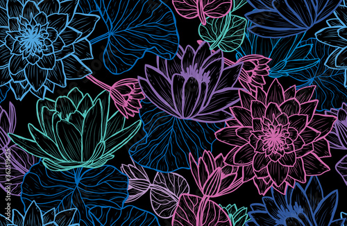 floral seamless pattern