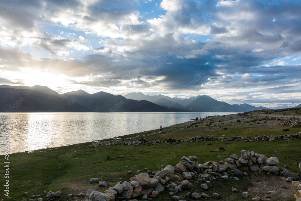 custom made wallpaper toronto digitalMountains and Pangong tso (Lake). It is huge and highest lake in Ladakh.