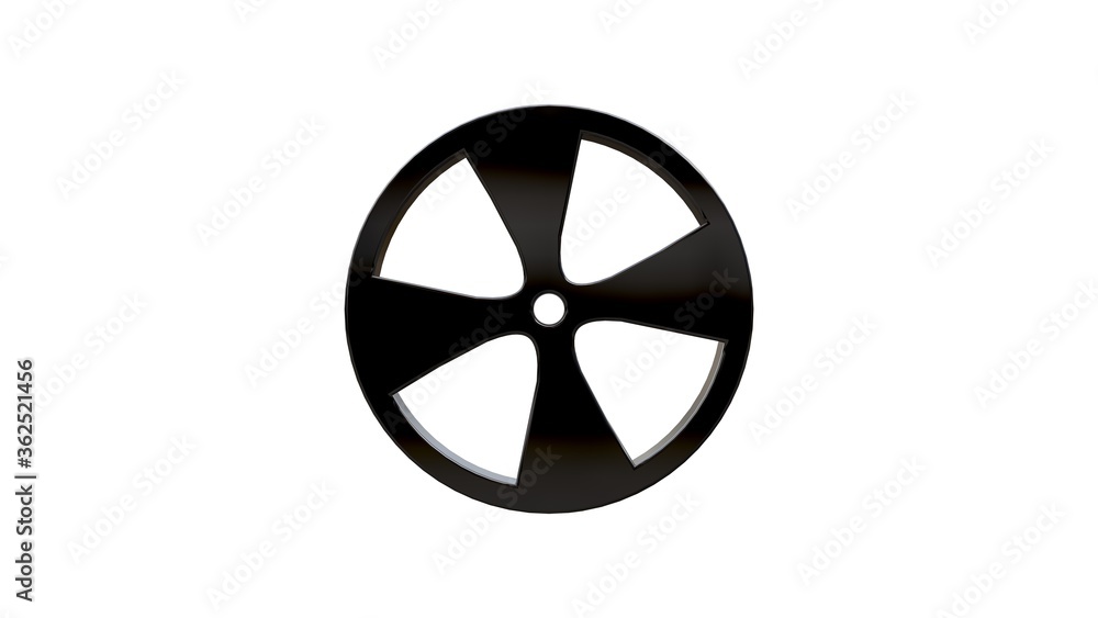 3D rendering of a cogwheel technical gear isolated on white 3D rendering of a cogwheel technical gear isolated on white