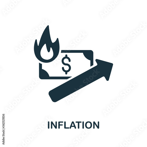Inflation icon. Simple element from Crisis collection. Creative Inflation icon for web design, templates, infographics and more