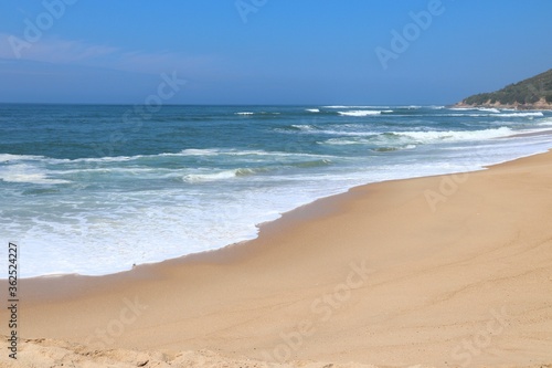 Portugal sandy beach photo