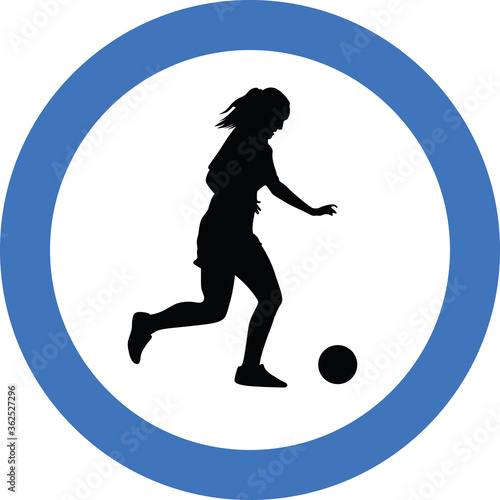 soccer player woman
