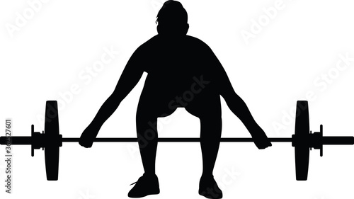 weight lifting girl