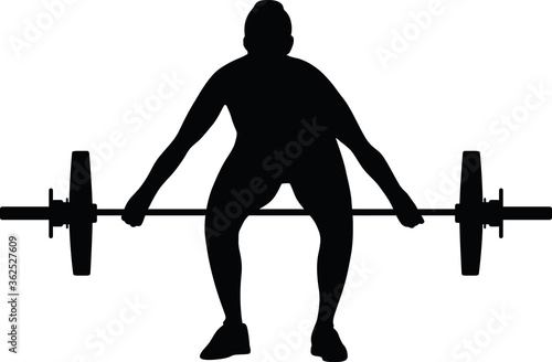 weight lifting girl