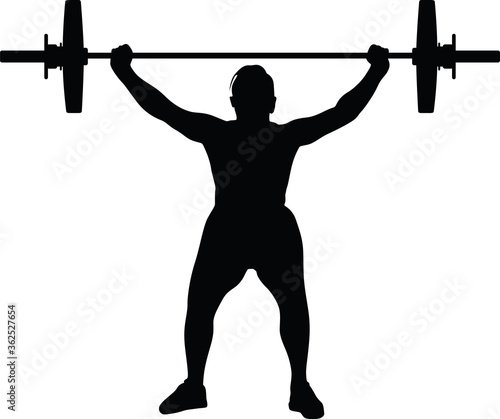 weight lifting girl