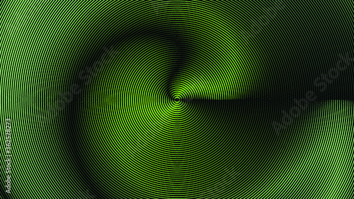 gradient Lines in Circle Form .  Vector Illustration . Abstract Geometric ,Striped colorful background
