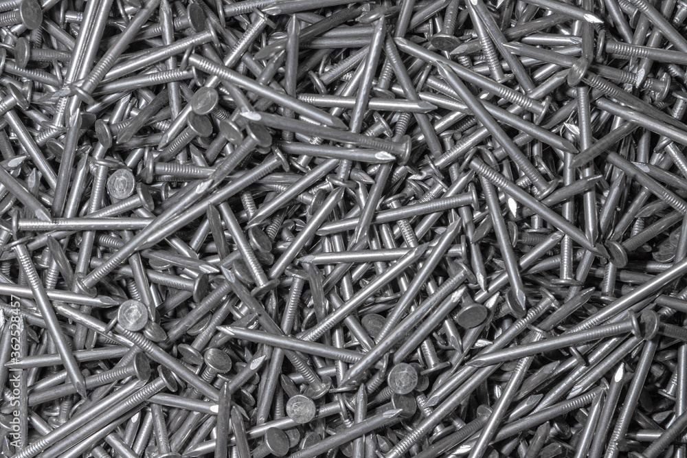 Metal Nails. Texture. Many new long iron nails. Background for wallpaper. Metal Nails. Texture. Many new long iron nails. Background for wallpaper.
