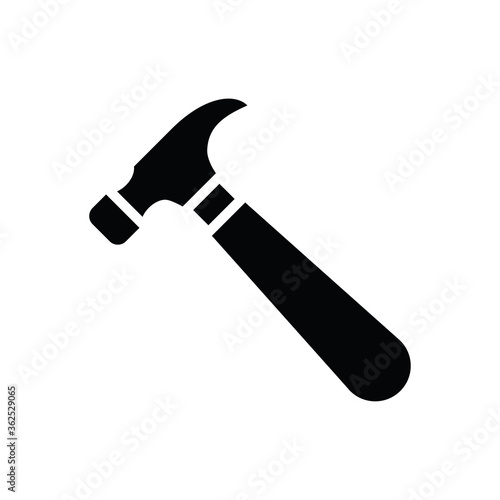 hammer icon vector symbol template