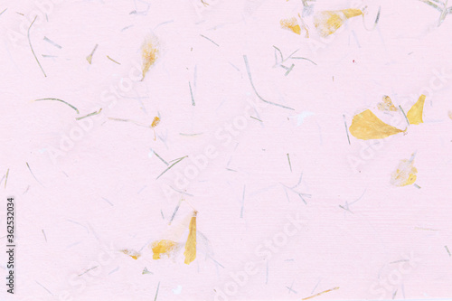 Handmade Paper With Dried Flower Petals