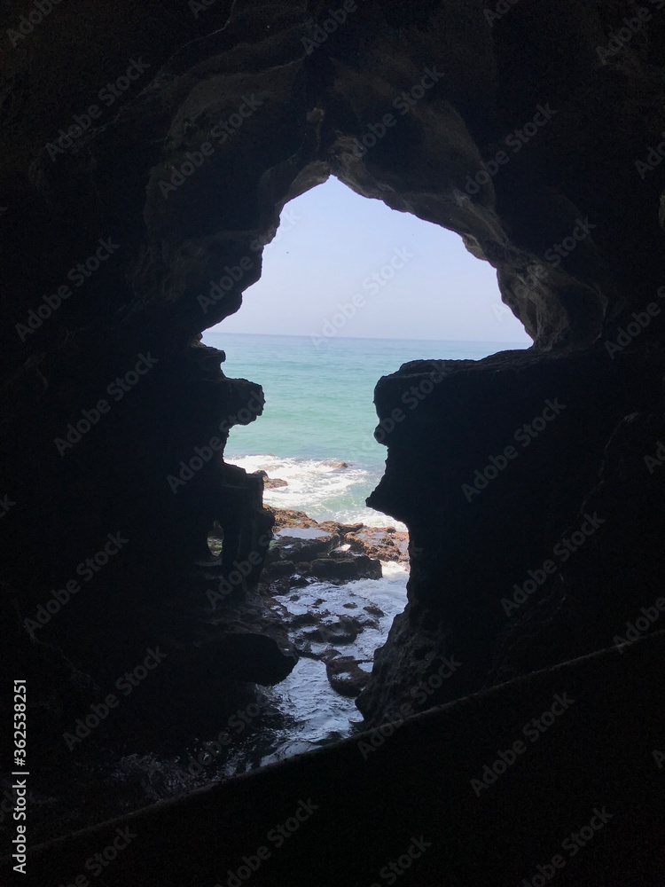 The Cave of Hercules is one of the most popular tourist attractions near Tangier, north of Morocco.