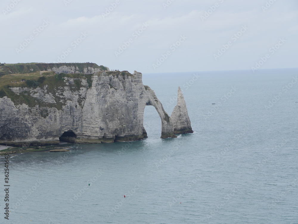 Falaise Etretat Mer Cote Paysage