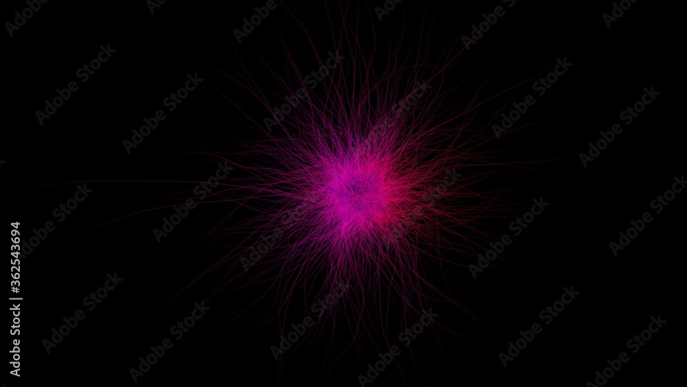 Abstract neon burst background. Explosion 3d illustration. Universe star dust. Cosmic digital design. Colorful warp wallpaper. Abstract neon burst background. Explosion 3d illustration. Universe star dust. Cosmic digital design. Colorful warp wallpaper.