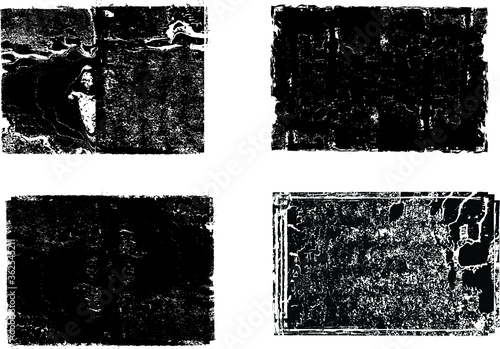 Grunge post Stamps Collection,  Banners, Insignias , Logos, Icons, Labels and Badges Set . vector distress textures.blank shapes.