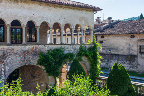 Ancient Abbey of Follina. Immersion in the cloister and in history. Treviso photo