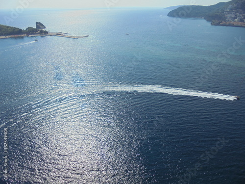 Budva, Montenegro. Birdseye view