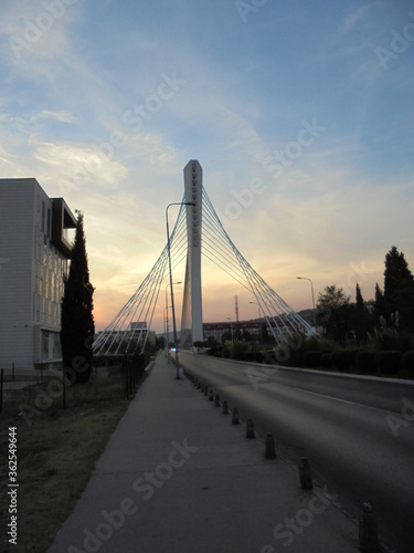 Podgorica, Montenegro. Beautiful bridge