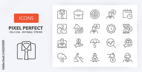 business line icons 256 x 256