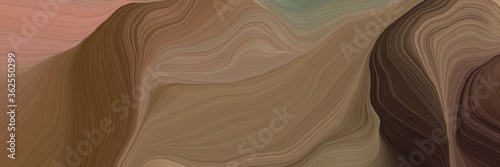inconspicuous header with elegant curvy background illustration with pastel brown, very dark pink and old mauve color